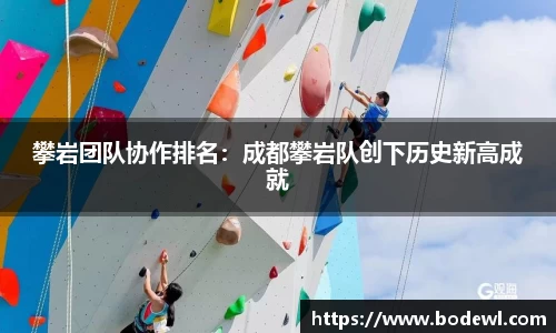 攀岩团队协作排名：成都攀岩队创下历史新高成就